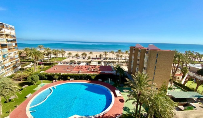 Nereo 7 Primera Linea de Playa San Juan Piscina, Parking wifi Inmobiliaria Leo