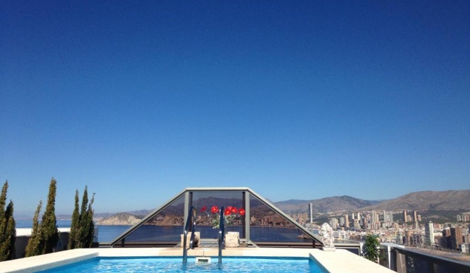 Benidorm Gemelos penthouse with private pool