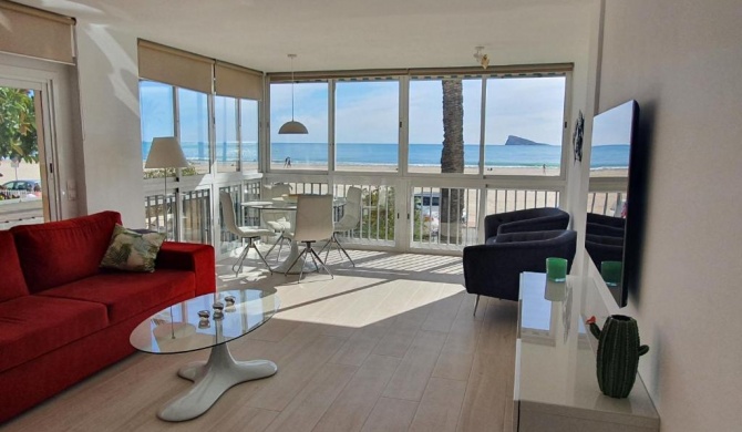 Esmeralda, Benidorm Poniente, 1st line, frontal seaview, 2 bedroom apartment, Ocean Terrace