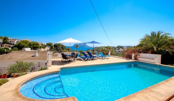 Anna-2 - sea view villa with private pool in Benissa