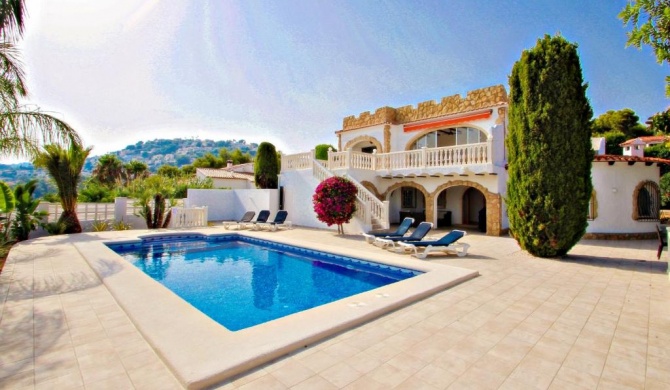 Mandala - sea view villa with private pool in Costa Blanca