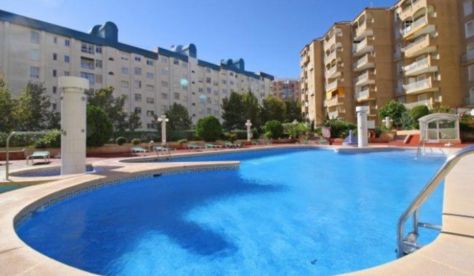 Calpe Apartment Sleeps 3 Pool Air Con WiFi T792094