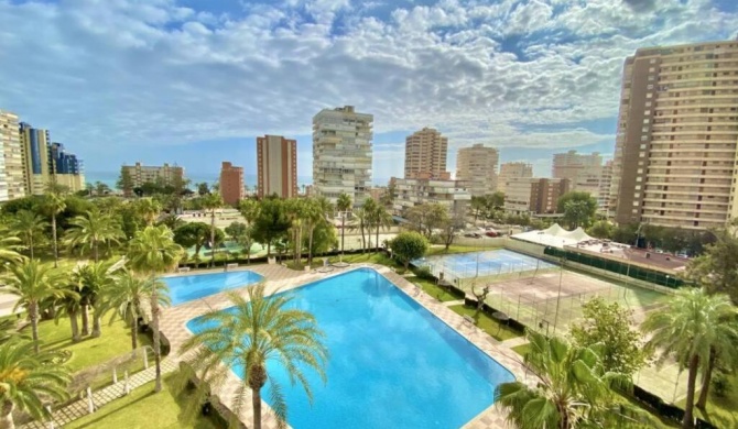 Geminis piscina, parking...vistas al mar ! Vacaciones con Inmobiliaria Leo Playa de San Juan