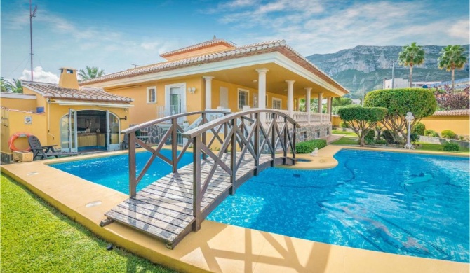 Amazing home in Denia with 7 Bedrooms, WiFi and Outdoor swimming pool