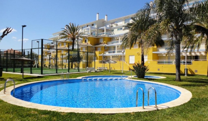 3 bedrooms appartement at Denia 500 m away from the beach with shared pool terrace and wifi