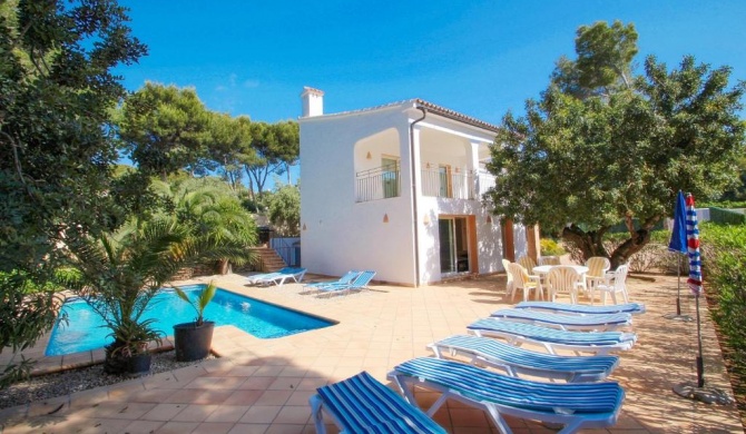 El Pinar - sea view villa with private pool in Moraira