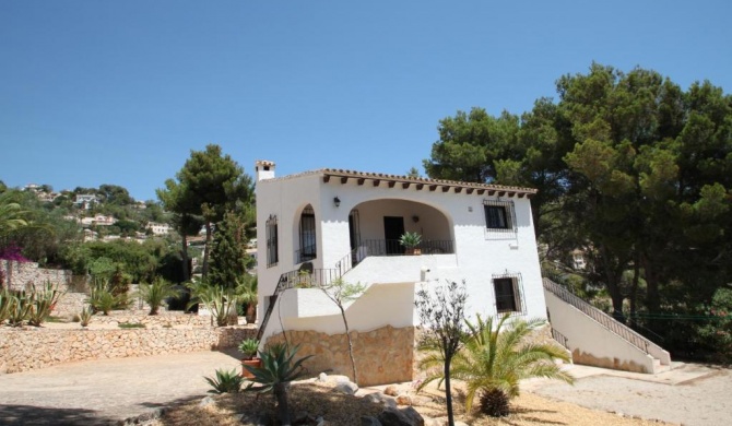 Frajapie - sea view villa with private pool in Moraira