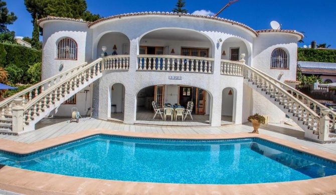 La Perla - sea view villa with private pool in Moraira