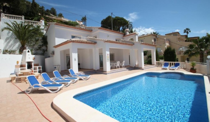 Sesam - sea view villa with private pool in Moraira
