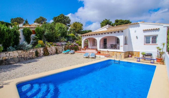 Susana - this lovely detached holiday property in Moraira