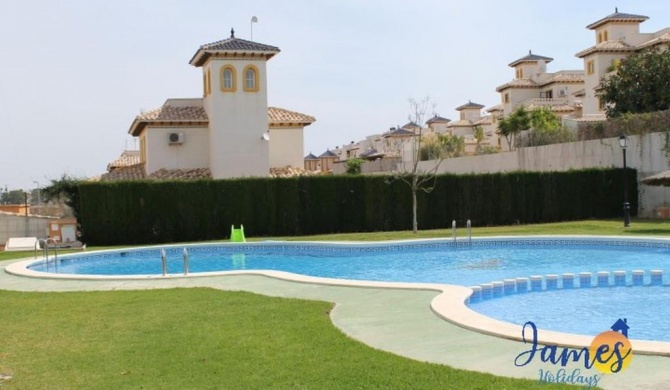 Luxury Quad House Playa Golf R6 with Com Pool P241